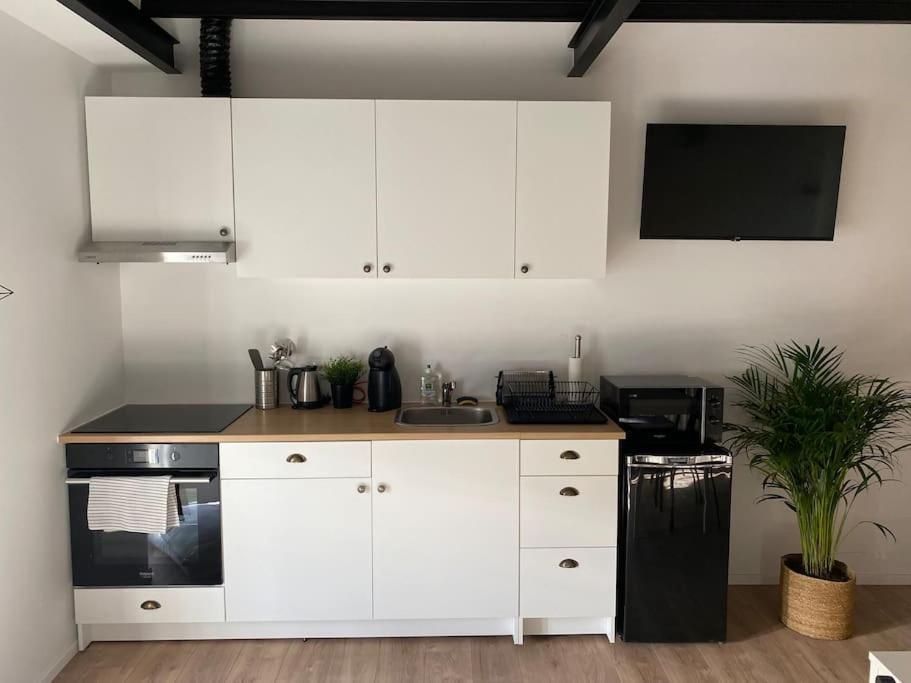 Appart Renove En Duplex Avec Terrasse Et Garage Bouleurs ภายนอก รูปภาพ