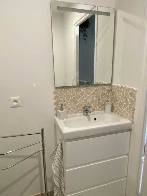 Appart Renove En Duplex Avec Terrasse Et Garage Bouleurs ภายนอก รูปภาพ